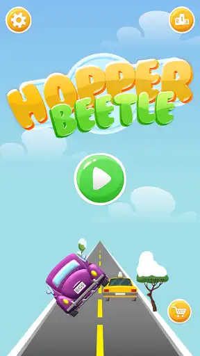 Play Hopper Beetle - Jumping Car Racing Game  and enjoy Hopper Beetle - Jumping Car Racing Game with UptoPlay