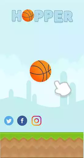 Play Hopper: Hop hop as an online game Hopper: Hop hop with UptoPlay