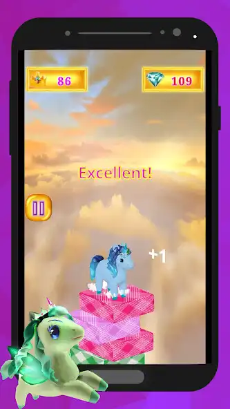 Play Hoppy Pony World - 3D Game as an online game Hoppy Pony World - 3D Game with UptoPlay