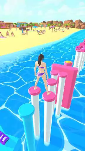 Play Hopscotch Run  and enjoy Hopscotch Run with UptoPlay