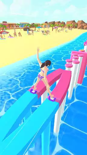 Play Hopscotch Run as an online game Hopscotch Run with UptoPlay
