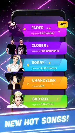 Play Hop Tiles 3D: Hit music game  and enjoy Hop Tiles 3D: Hit music game with UptoPlay