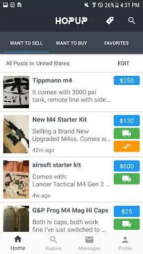 Play HopUp - Airsoft Marketplace  and enjoy HopUp - Airsoft Marketplace with UptoPlay