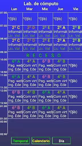Play Horario Plantel 24 as an online game Horario Plantel 24 with UptoPlay