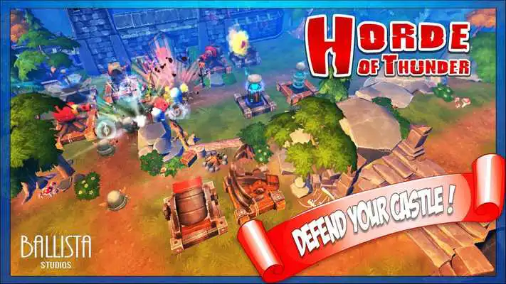 Play Horde Of Thunder TD Lite