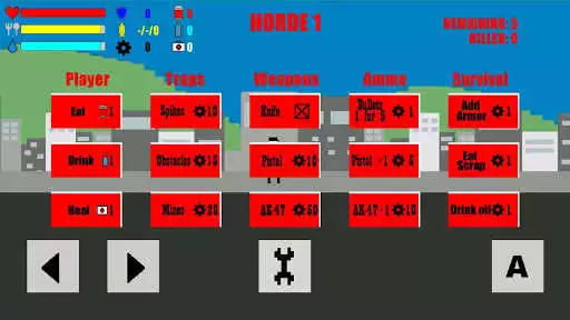 Play Hordes of Zeds: Zombie Survival as an online game Hordes of Zeds: Zombie Survival with UptoPlay
