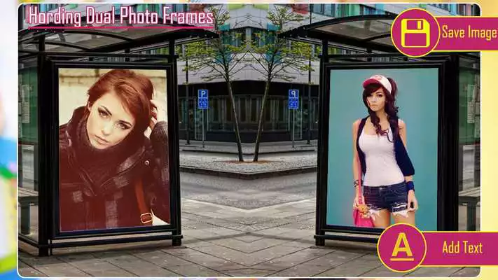 Play Hording Dual Photo Frame