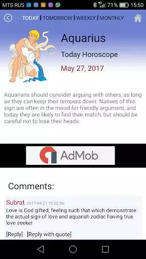Play HOROSCOPE 2018, daily horoscope for your Zodiac as an online game HOROSCOPE 2018, daily horoscope for your Zodiac with UptoPlay