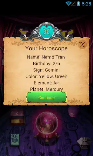 Play Horoscope And Tarot Cards as an online game Horoscope And Tarot Cards with UptoPlay