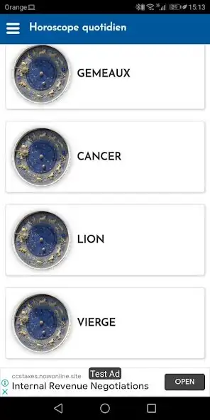 Play HOROSCOPE QUOTIDIEN 2021 as an online game HOROSCOPE QUOTIDIEN 2021 with UptoPlay