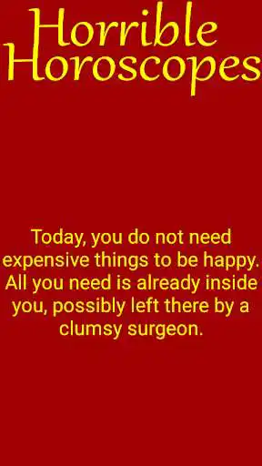 Play Horrible Horoscopes