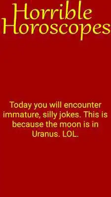 Play Horrible Horoscopes