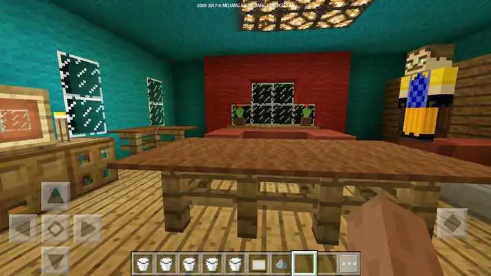 Play Horror addon Hello Neighbor map for MCPE