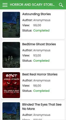 Play Horror and Ghost Stories  and enjoy Horror and Ghost Stories with UptoPlay