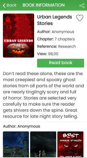 Play Horror and Ghost Stories as an online game Horror and Ghost Stories with UptoPlay
