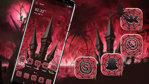 Play Horror Castle Launcher Theme  and enjoy Horror Castle Launcher Theme with UptoPlay