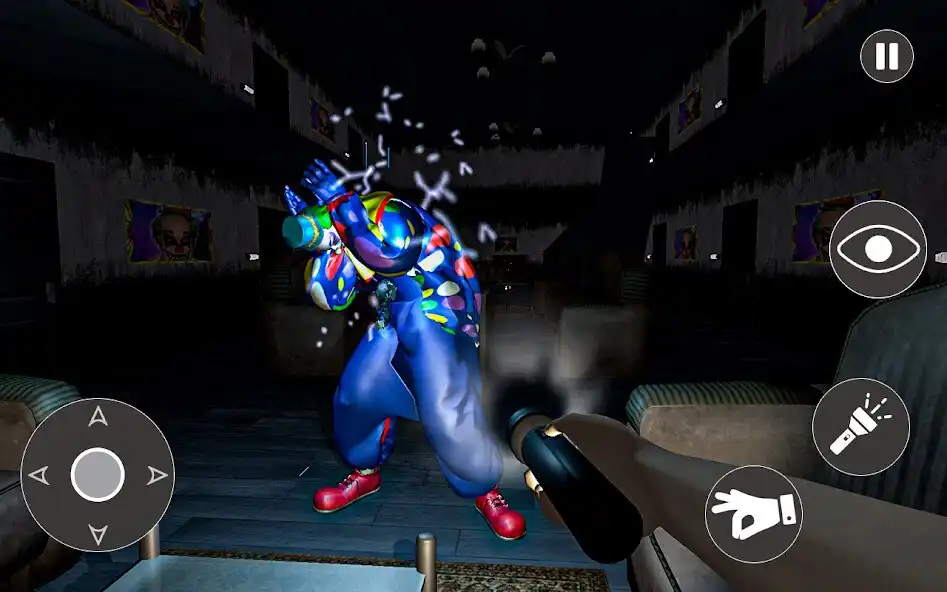 Play Horror Clown: Escape Room Game as an online game Horror Clown: Escape Room Game with UptoPlay