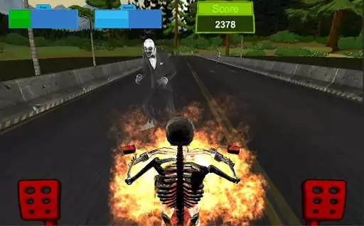 Play Horror Game - Ghost Biker as an online game Horror Game - Ghost Biker with UptoPlay