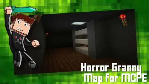 Play Horror Granny Map for MCPE as an online game Horror Granny Map for MCPE with UptoPlay