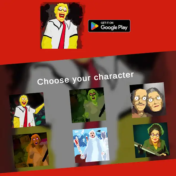 Play Horror Granny Sponge Chapter 2 as an online game Horror Granny Sponge Chapter 2 with UptoPlay