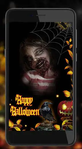 Play Horror Halloween Greetings as an online game Horror Halloween Greetings with UptoPlay