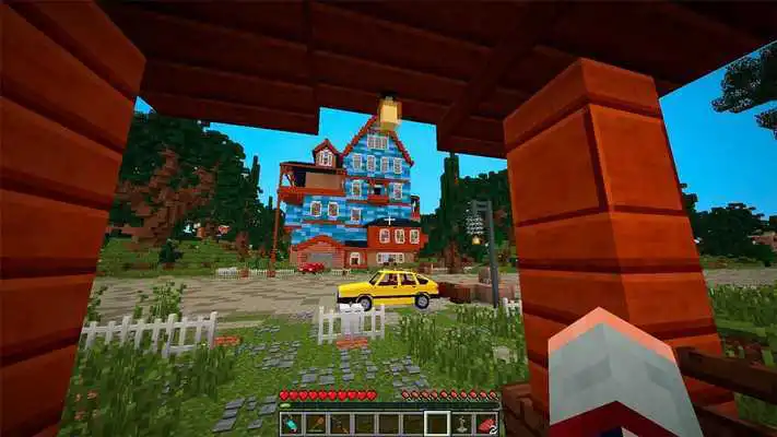 Play Horror MAP Neighbor For MCPE