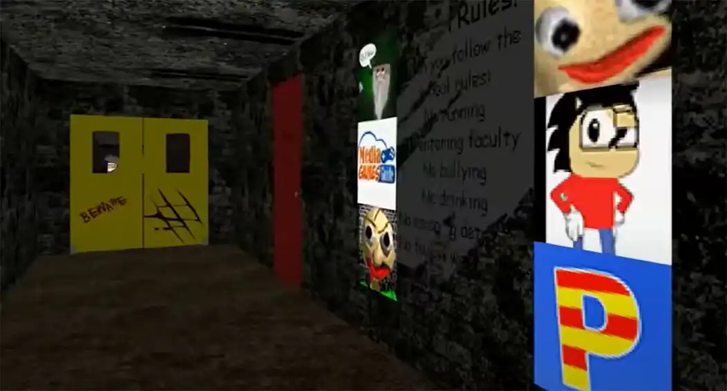 Play Horror Math Teacher In School as an online game Horror Math Teacher In School with UptoPlay