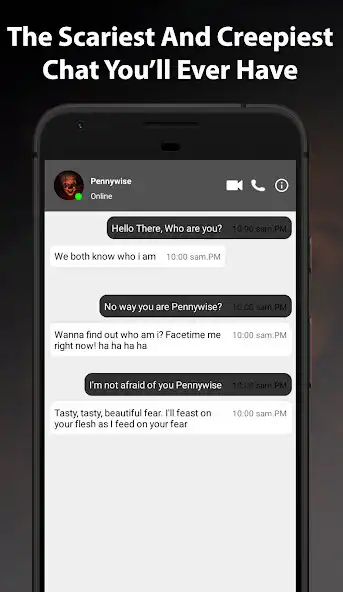 Play Horror Pennywise Video Call  and enjoy Horror Pennywise Video Call with UptoPlay
