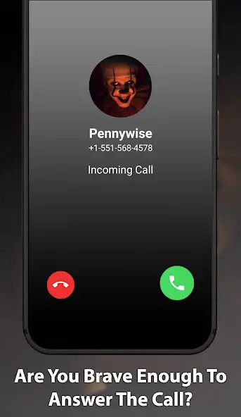 Play Horror Pennywise Video Call as an online game Horror Pennywise Video Call with UptoPlay