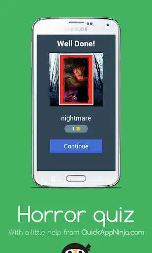 Play Horror quiz as an online game Horror quiz with UptoPlay