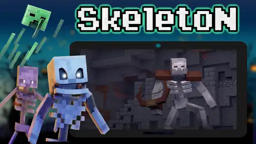 Play Horror skeletons mod  and enjoy Horror skeletons mod with UptoPlay