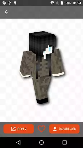 Play Horror Skins for Minecraft PE