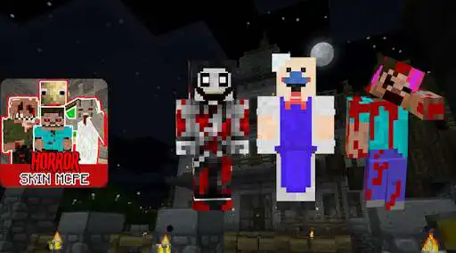 Play Horror Skins for Minecraft  and enjoy Horror Skins for Minecraft with UptoPlay