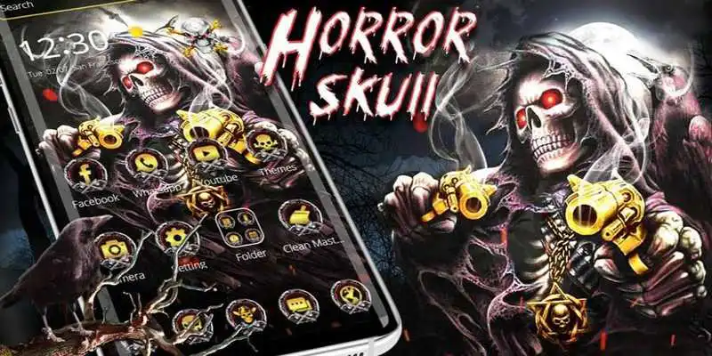 Play Horror Skull Golden Gun Theme