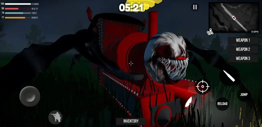 Play Horror Spider Train Escape as an online game Horror Spider Train Escape with UptoPlay