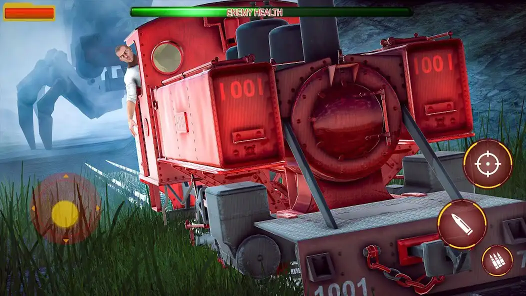 Play Horror Spider Train Survival as an online game Horror Spider Train Survival with UptoPlay