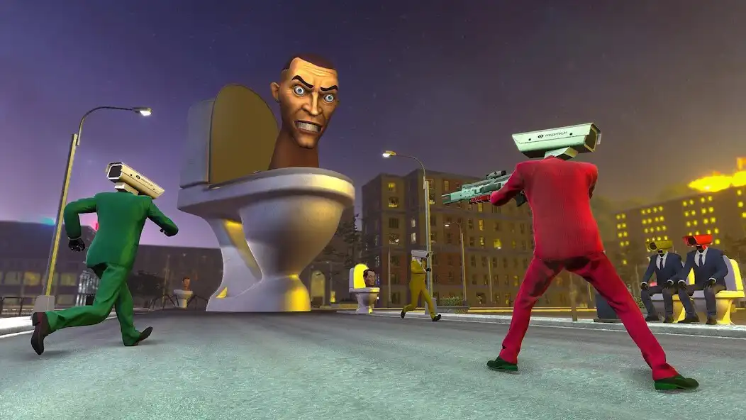 Play Horror Toilet Monster Battle  and enjoy Horror Toilet Monster Battle with UptoPlay