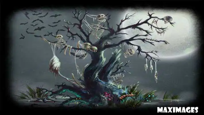 Play Horror Tree Wallpaper