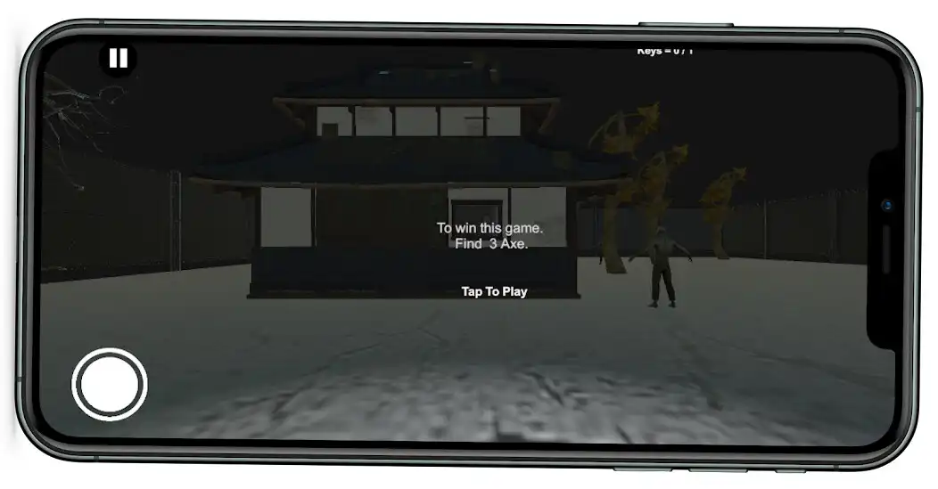 Play Horror Zombie 3D as an online game Horror Zombie 3D with UptoPlay