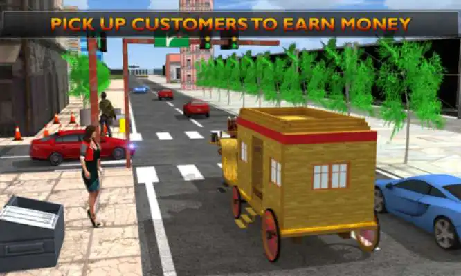 Play Horse Carriage Transportation