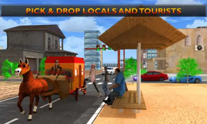 Play Horse Carriage Transportation