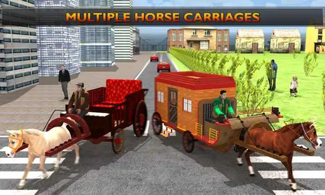 Play Horse Carriage Transportation