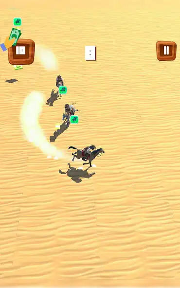 Play Horse Chase: Desert Police Game Thief Hunt as an online game Horse Chase: Desert Police Game Thief Hunt with UptoPlay