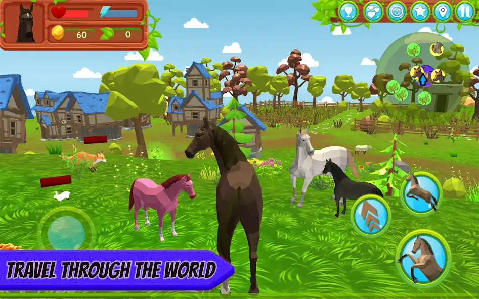 Play Horse Family – Animal Simulator 3D  and enjoy Horse Family – Animal Simulator 3D with UptoPlay
