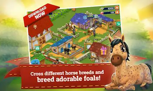 Play Horse Farm as an online game Horse Farm with UptoPlay