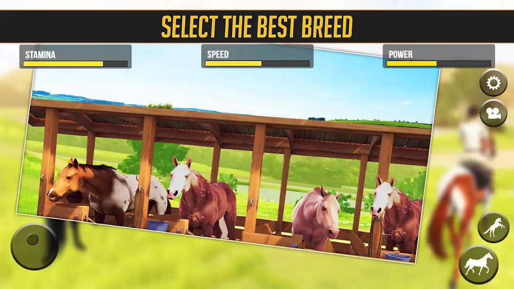 Play Horse Game: Horse Racing Adventure as an online game Horse Game: Horse Racing Adventure with UptoPlay