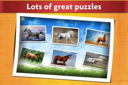 Play Horse Jigsaw Puzzles Game Kids as an online game Horse Jigsaw Puzzles Game Kids with UptoPlay
