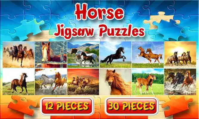 Play Horse Jigsaw Puzzles