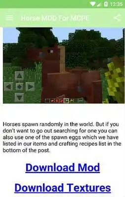Play Horse Mod For MCPE Play Horse Mod For MCPE