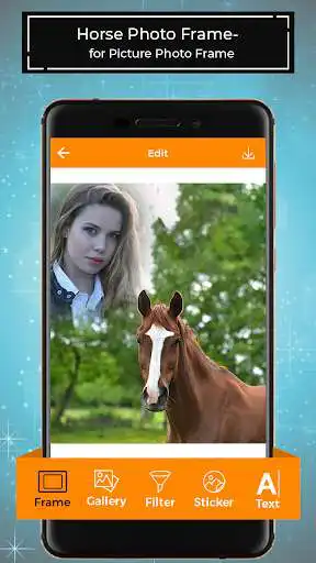 Play Horse Photo Frames for Pictures - PhotoEditor as an online game Horse Photo Frames for Pictures - PhotoEditor with UptoPlay